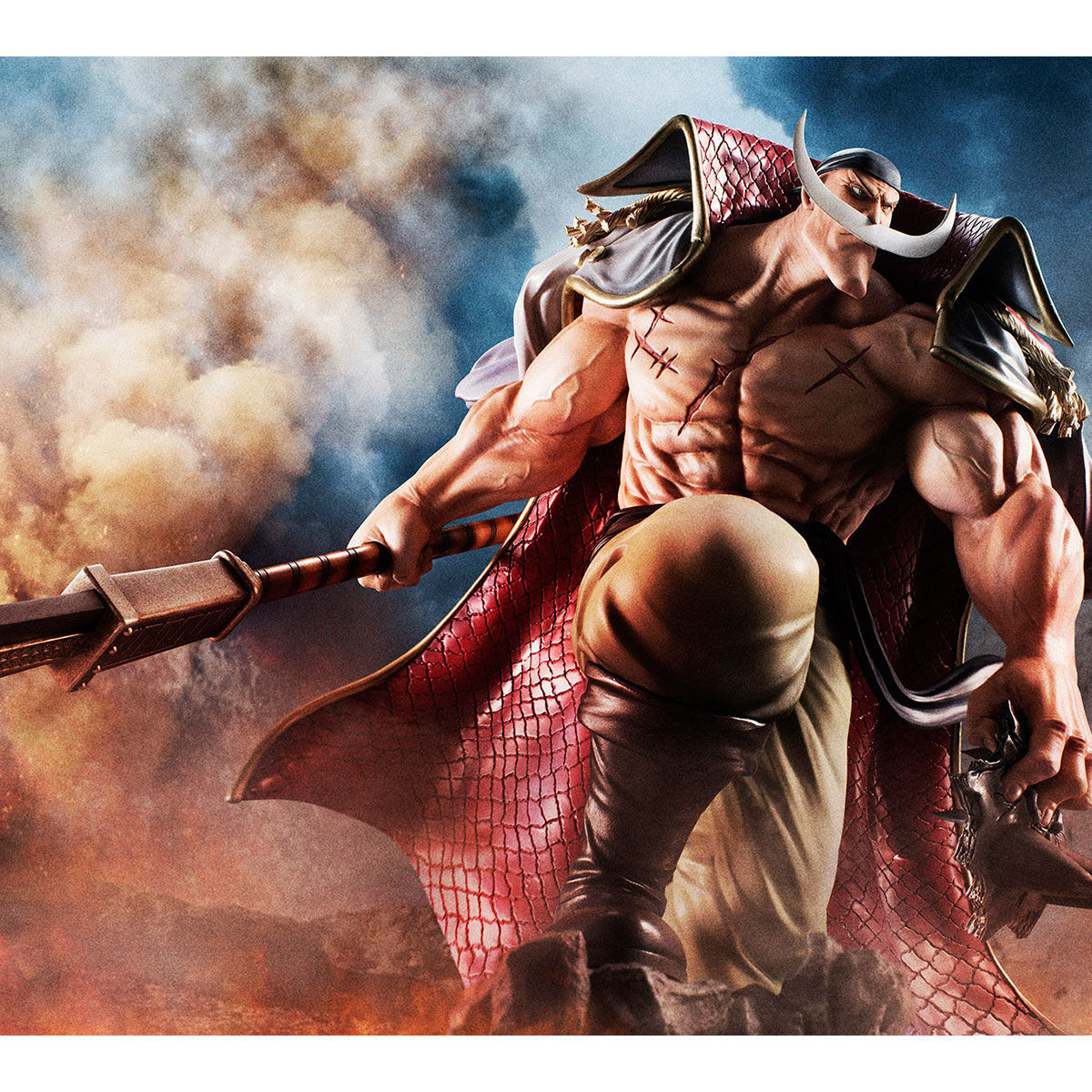One Piece - Edward Newgate - Portrait Of Pirates Maximum (MegaHouse, Premium Bandai)