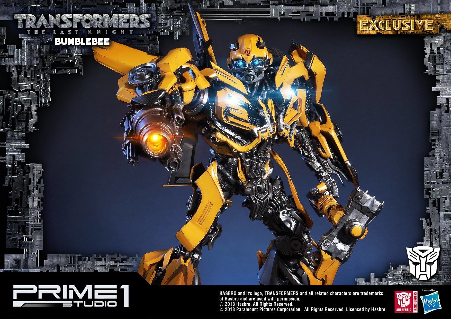 Transformers: The Last Knight - Bumble - Museum Masterline Series  (MMTFM-20) (Prime 1 Studio) photo 4