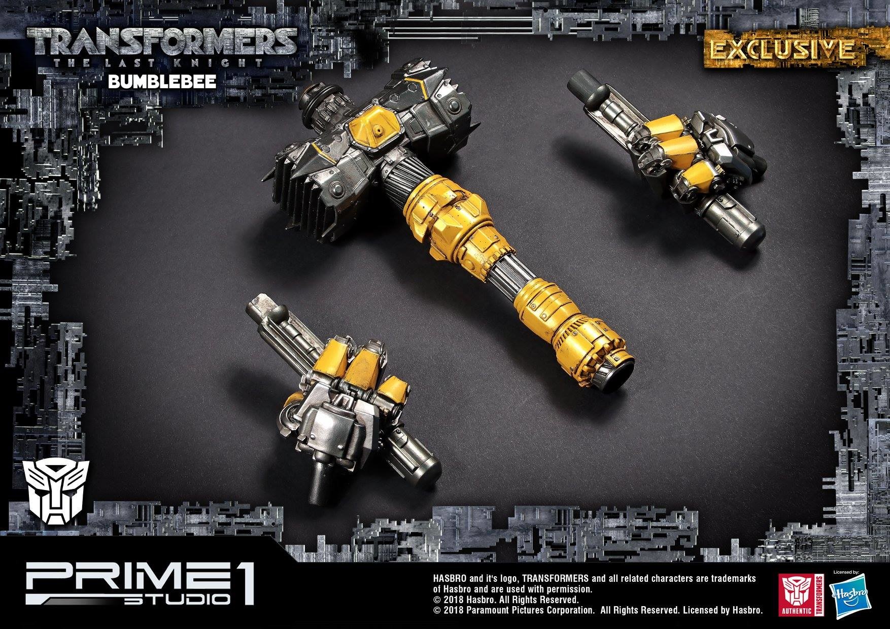 Transformers: The Last Knight - Bumble - Museum Masterline Series  (MMTFM-20) (Prime 1 Studio) photo 5