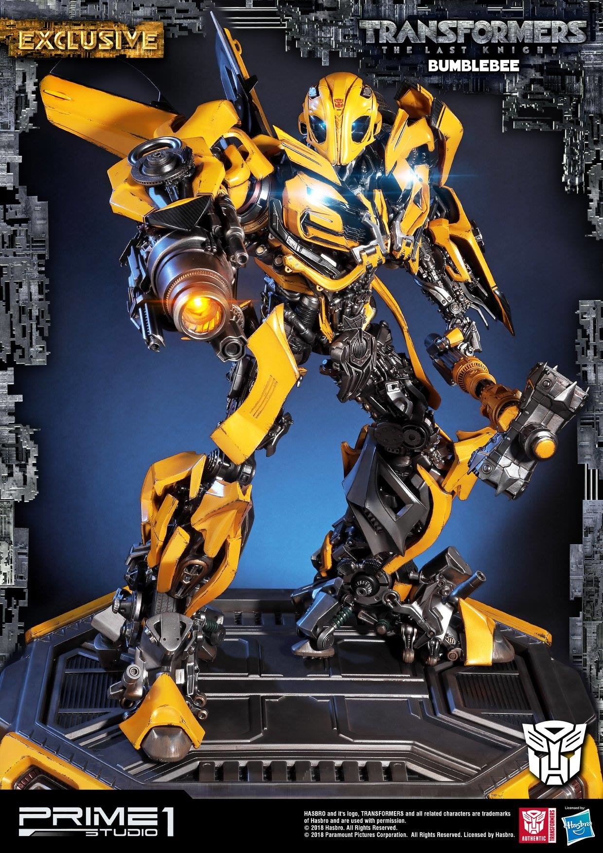 Transformers: The Last Knight - Bumble - Museum Masterline Series  (MMTFM-20) (Prime 1 Studio) photo 13