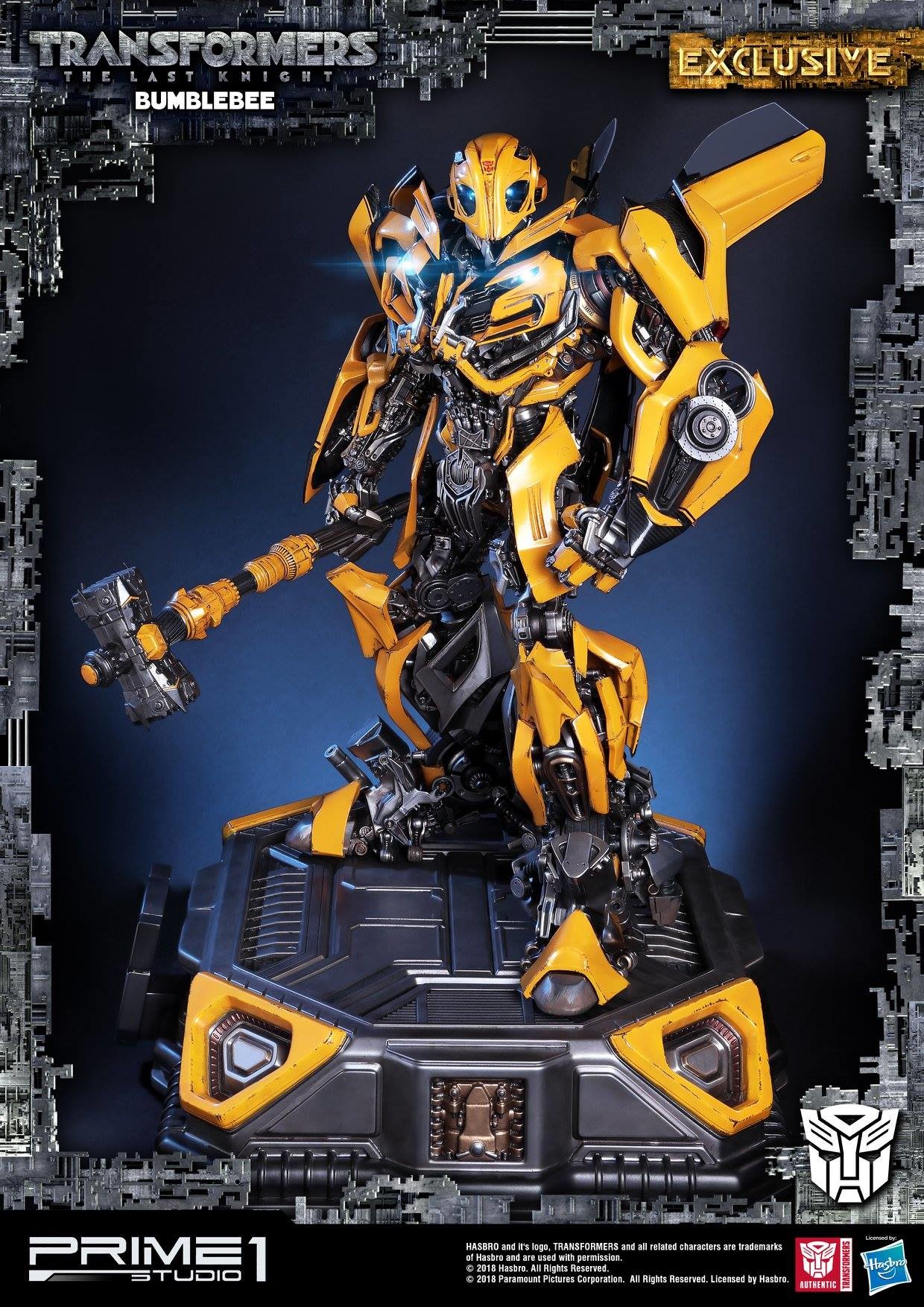 Transformers: The Last Knight - Bumble - Museum Masterline Series  (MMTFM-20) (Prime 1 Studio) photo 14