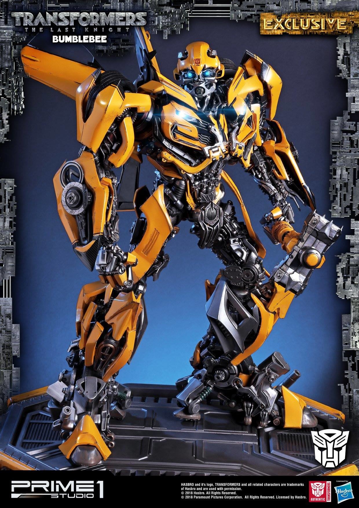 Transformers: The Last Knight - Bumble - Museum Masterline Series  (MMTFM-20) (Prime 1 Studio) photo 16