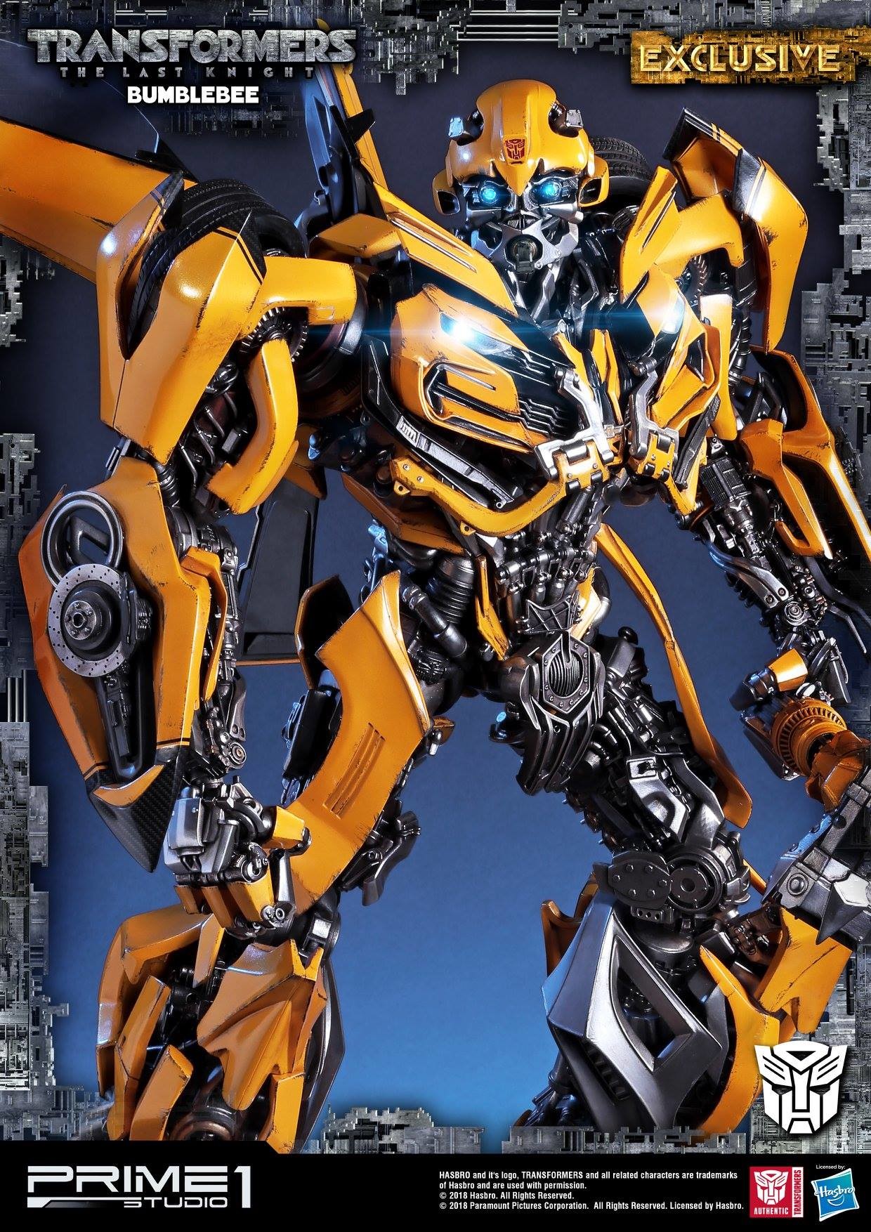 Transformers: The Last Knight - Bumble - Museum Masterline Series  (MMTFM-20) (Prime 1 Studio) photo 17
