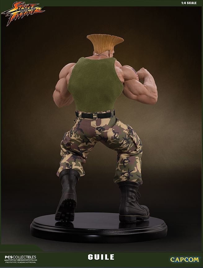 Street Fighter - Guile - Mixed Media - 1/4 (Premium Collectibles Studio, Sideshow Collectibles) photo 8