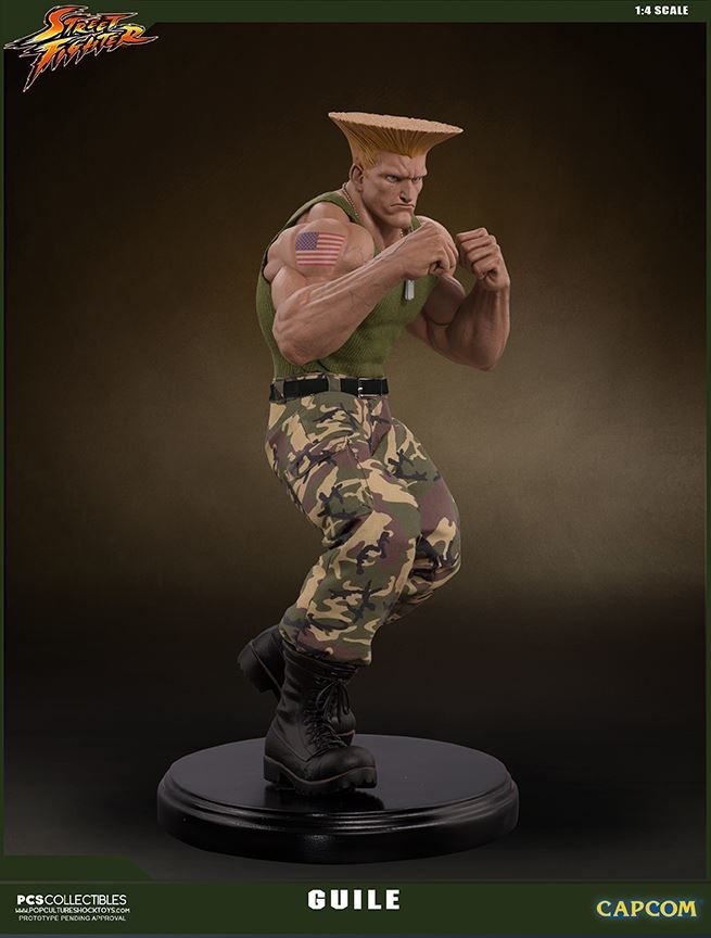 Street Fighter - Guile - Mixed Media - 1/4 (Premium Collectibles Studio, Sideshow Collectibles) photo 11