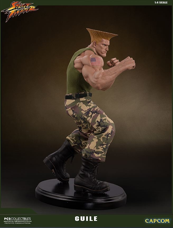 Street Fighter - Guile - Mixed Media - 1/4 (Premium Collectibles Studio, Sideshow Collectibles) photo 13