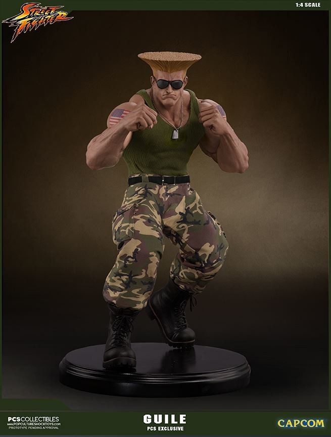 Street Fighter - Guile - Mixed Media - 1/4 (Premium Collectibles Studio, Sideshow Collectibles) photo 15