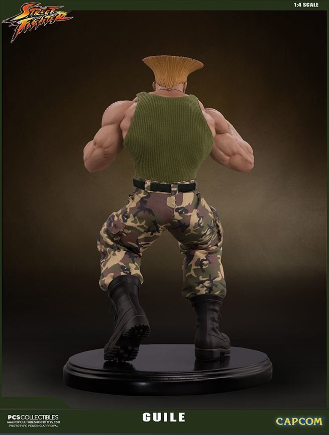Street Fighter - Guile - Mixed Media - 1/4 (Premium Collectibles Studio, Sideshow Collectibles) photo 16