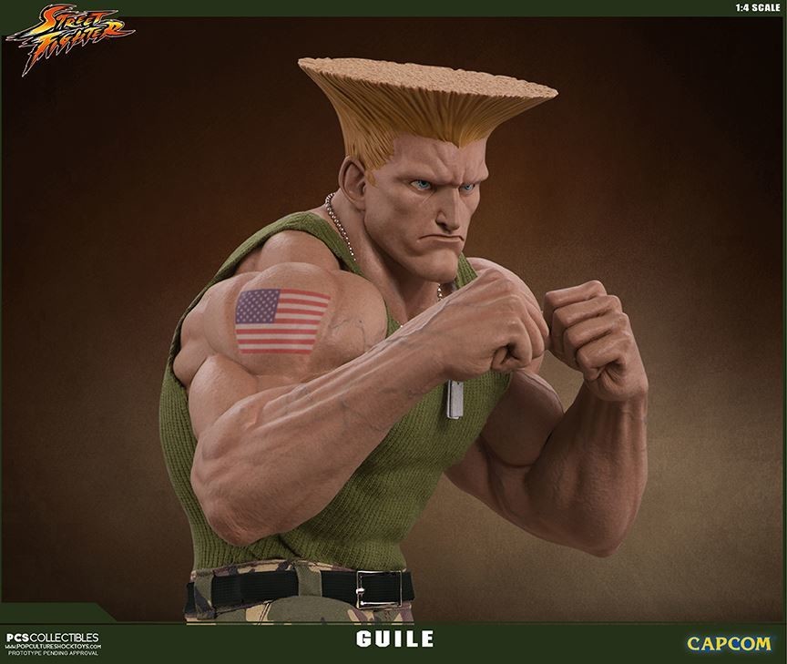 Street Fighter - Guile - Mixed Media - 1/4 (Premium Collectibles Studio, Sideshow Collectibles) photo 17