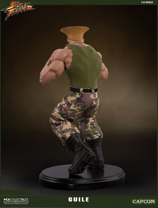 Street Fighter - Guile - Mixed Media - 1/4 (Premium Collectibles Studio, Sideshow Collectibles) photo 18