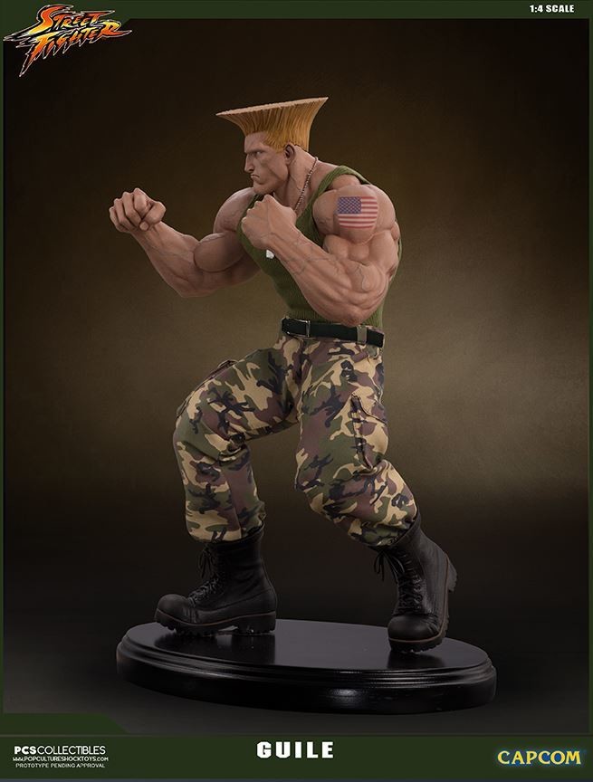 Street Fighter - Guile - Mixed Media - 1/4 (Premium Collectibles Studio, Sideshow Collectibles) photo 19