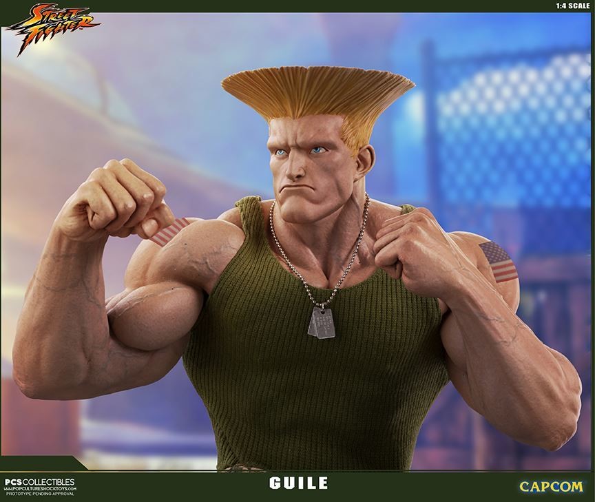 Street Fighter - Guile - Mixed Media - 1/4 (Premium Collectibles Studio, Sideshow Collectibles) photo 20