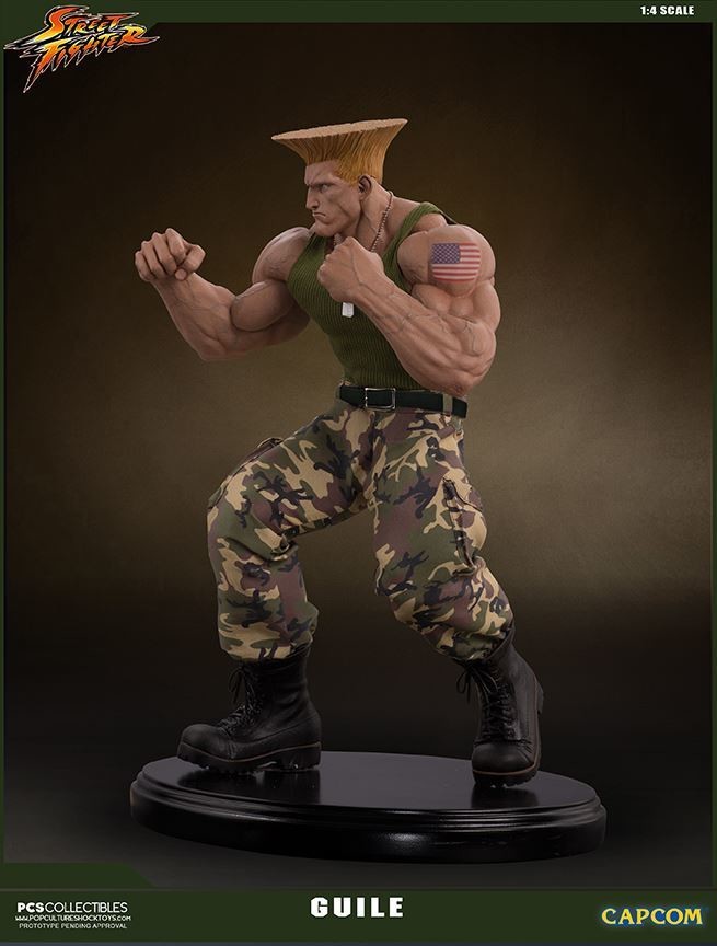 Street Fighter - Guile - Mixed Media - 1/4 (Premium Collectibles Studio, Sideshow Collectibles) photo 21