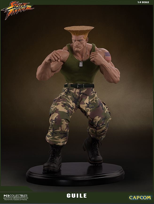 Street Fighter - Guile - Mixed Media - 1/4 (Premium Collectibles Studio, Sideshow Collectibles) photo 22