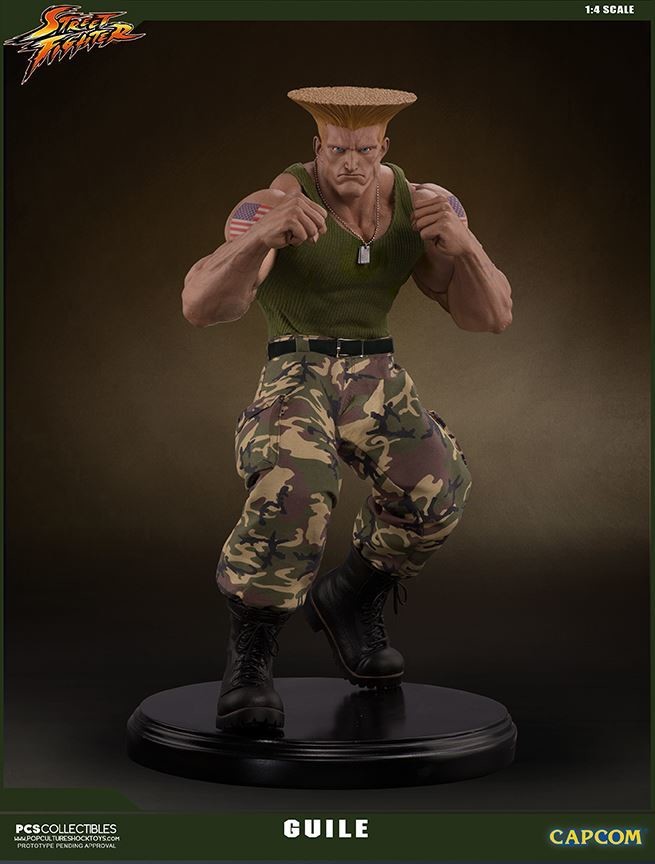 Street Fighter - Guile - Mixed Media - 1/4 (Premium Collectibles Studio, Sideshow Collectibles) photo 23