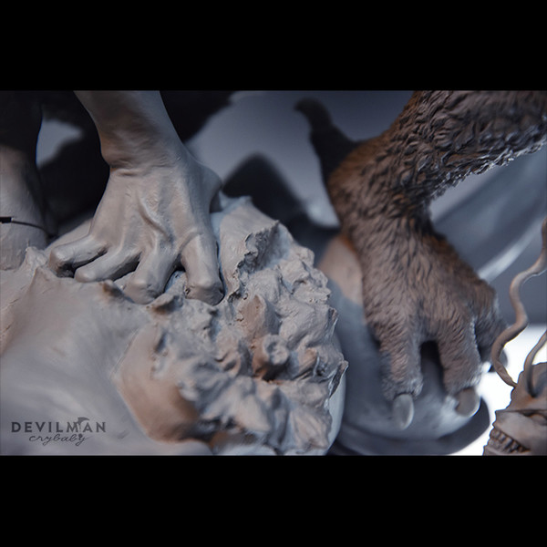 Devilman Crybaby - Devilman - Sirene - Statue Premium Figure - Teaser Color ver. (Aniplex, Gecco) photo 14