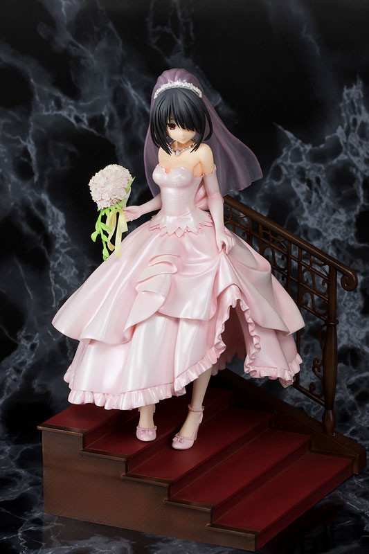 Date A Live II - Tokisaki Kurumi - 1/7 - Wedding ver., Pink (Pulchra) photo 2