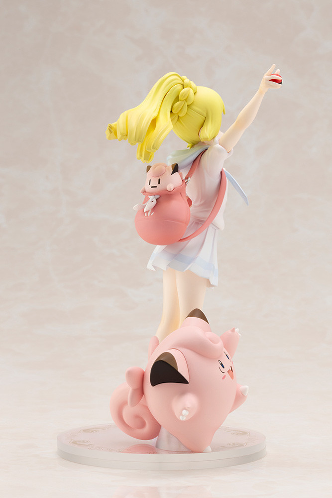 Pocket Monsters Ultra Moon - Pocket Monsters Ultra Sun - Lilie - Pippi - Pokémon Center Original Figure - 1/8 - Ganba ver. (Kotobukiya) photo 14