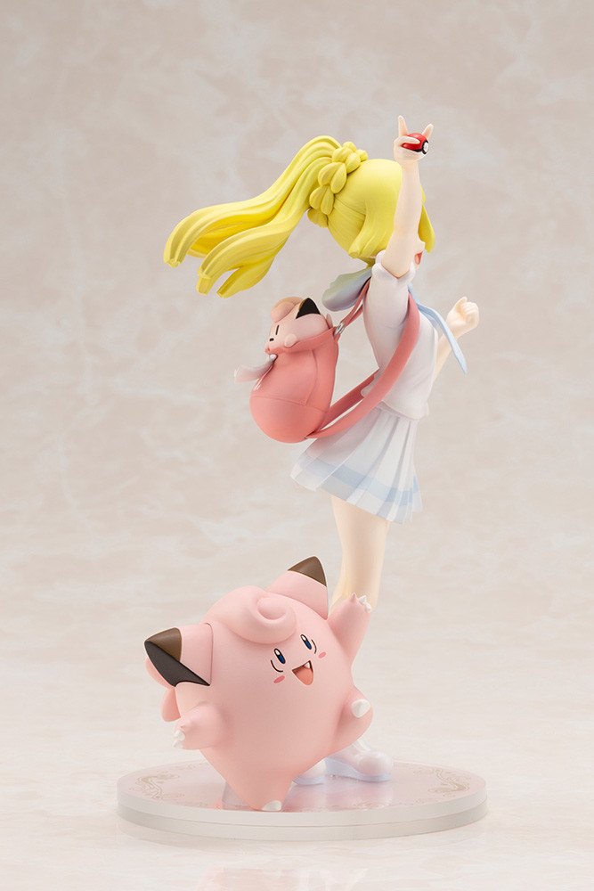 Pocket Monsters Ultra Moon - Pocket Monsters Ultra Sun - Lilie - Pippi - Pokémon Center Original Figure - 1/8 - Ganba ver. (Kotobukiya) photo 21