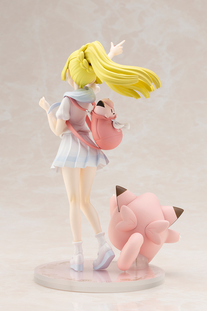 Pocket Monsters Ultra Moon - Pocket Monsters Ultra Sun - Lilie - Pippi - Pokémon Center Original Figure - 1/8 - Ganba ver. (Kotobukiya) photo 23