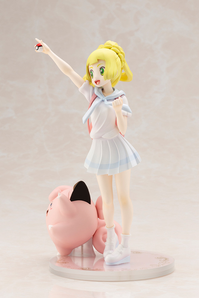 Pocket Monsters Ultra Moon - Pocket Monsters Ultra Sun - Lilie - Pippi - Pokémon Center Original Figure - 1/8 - Ganba ver. (Kotobukiya) photo 24