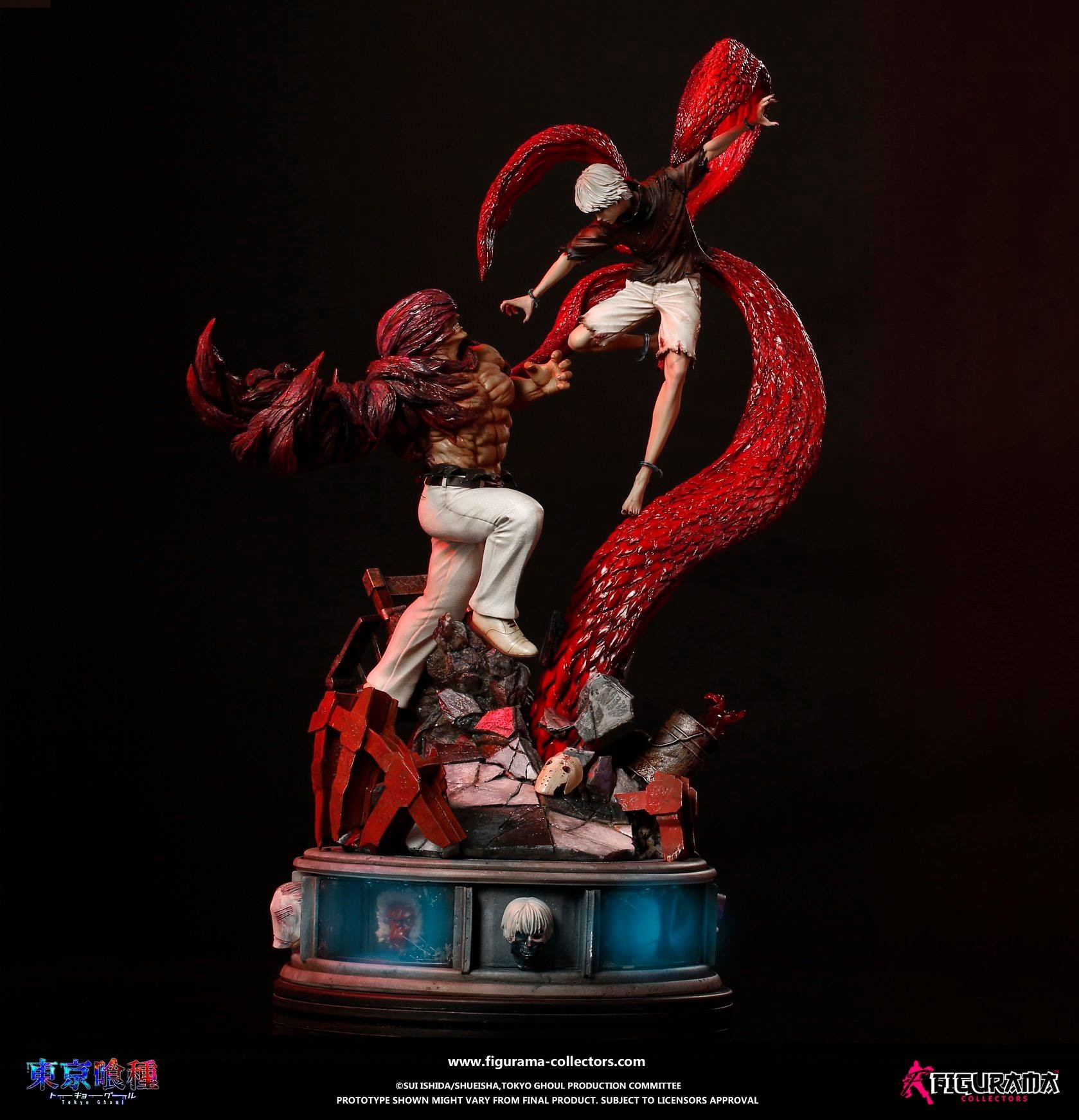 Tokyo Ghoul - Kaneki Ken - Oomori Yakumo - Diorama - Elite Fandom Statue - 1/6 (Figurama Collectors) photo 7