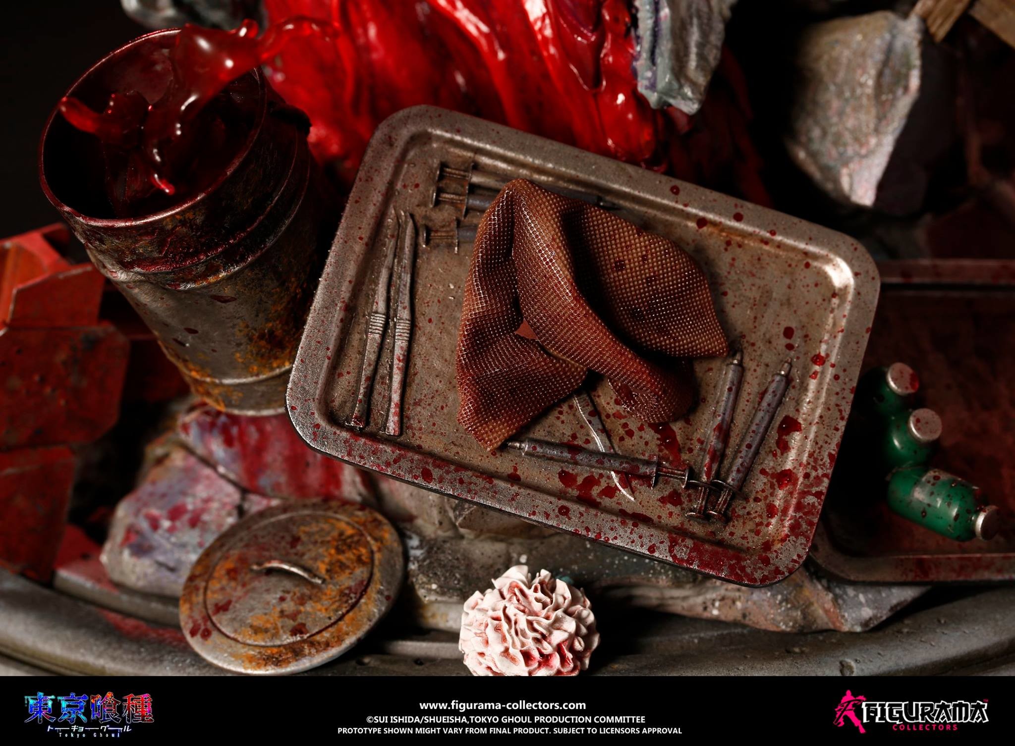 Tokyo Ghoul - Kaneki Ken - Oomori Yakumo - Diorama - Elite Fandom Statue - 1/6 (Figurama Collectors) photo 9