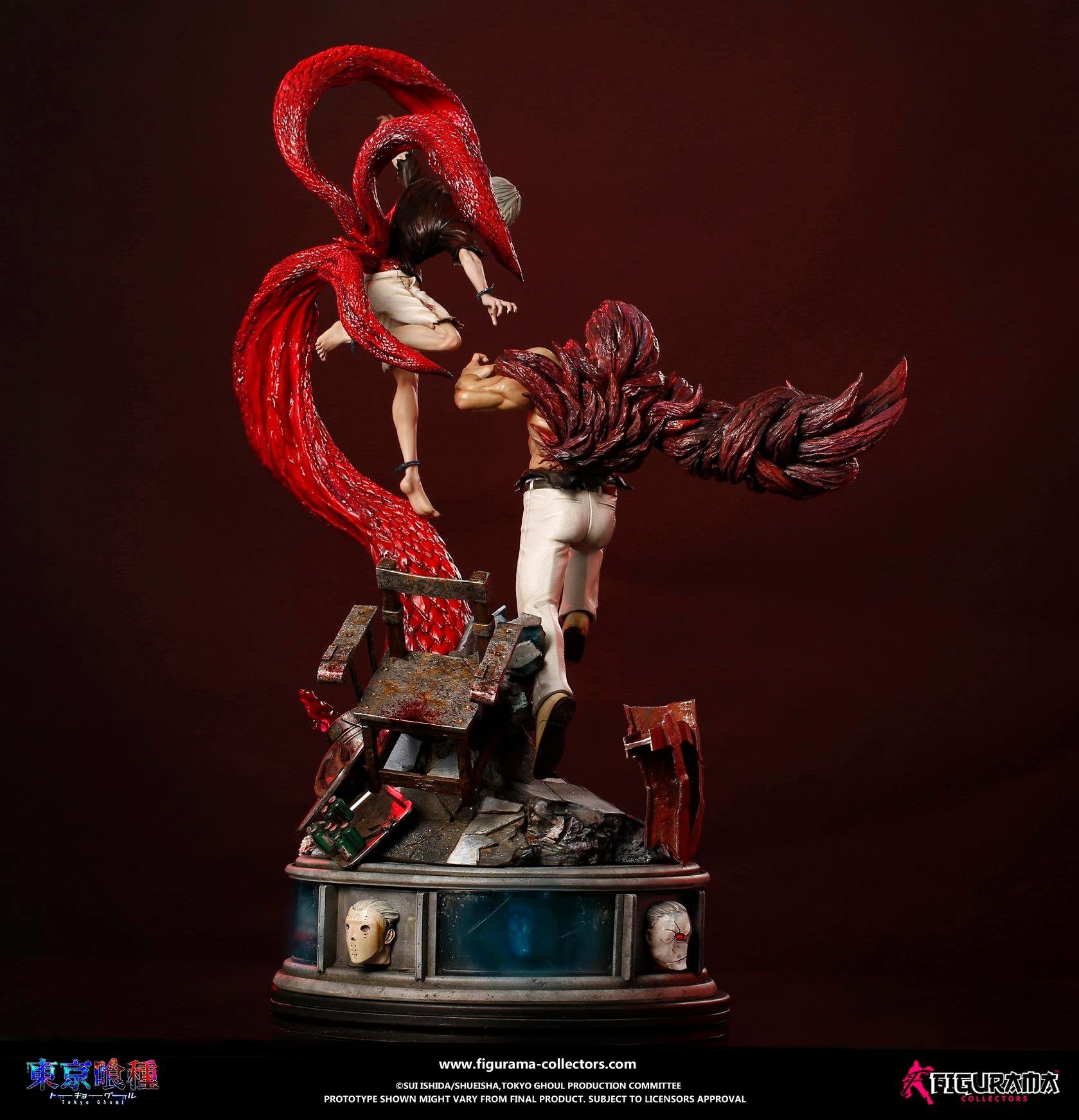 Tokyo Ghoul - Kaneki Ken - Oomori Yakumo - Diorama - Elite Fandom Statue - 1/6 (Figurama Collectors) photo 14