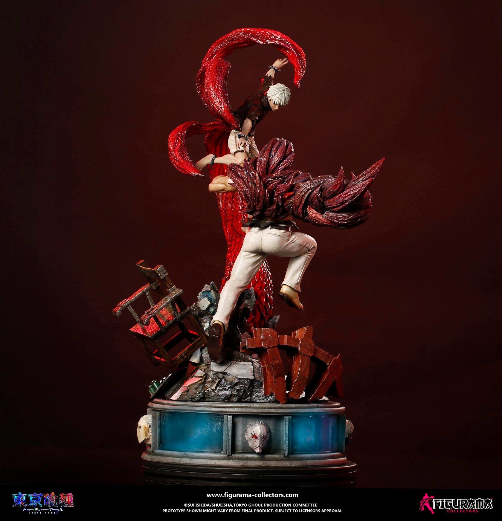 Tokyo Ghoul - Kaneki Ken - Oomori Yakumo - Diorama - Elite Fandom Statue - 1/6 (Figurama Collectors) photo 15