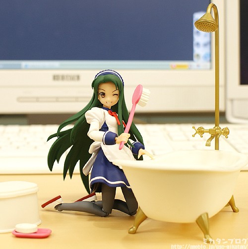 Suzumiya Haruhi no Yuuutsu - Tsuruya-san - Figma  (#037) - Cultural Festival Maid Ver. (Max Factory) photo 6