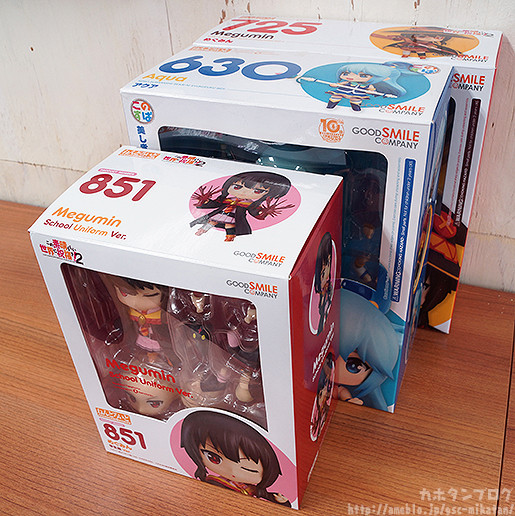 Kono Subarashii Sekai ni Shukufuku o! 2 - Chomusuke - Megumin - Nendoroid  (#851) - School Uniform Ver. (Good Smile Company) photo 5