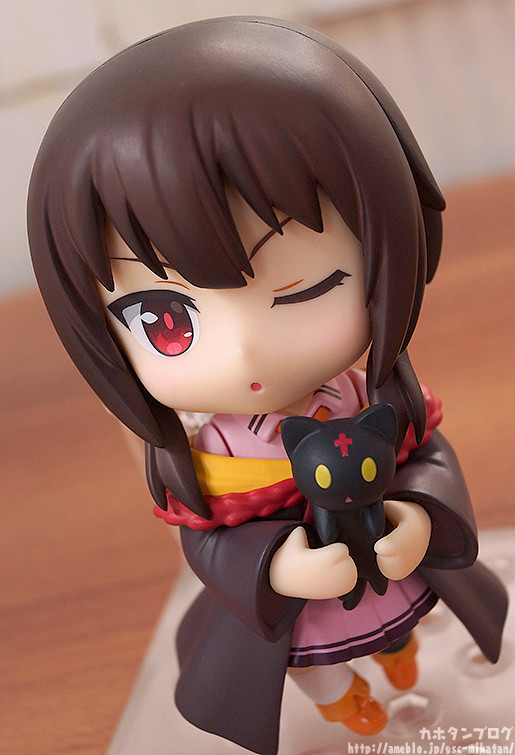 Kono Subarashii Sekai ni Shukufuku o! 2 - Chomusuke - Megumin - Nendoroid  (#851) - School Uniform Ver. (Good Smile Company) photo 8