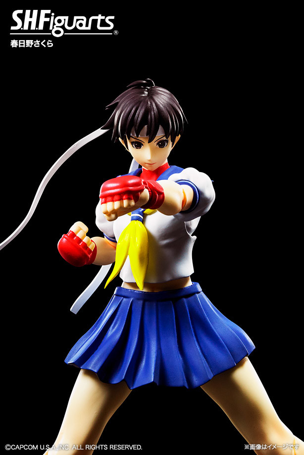 Street Fighter IV - Kasugano Sakura - S.H.Figuarts (Bandai) photo 3