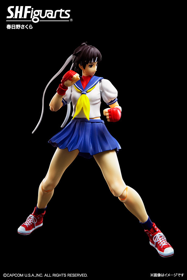 Street Fighter IV - Kasugano Sakura - S.H.Figuarts (Bandai) photo 4
