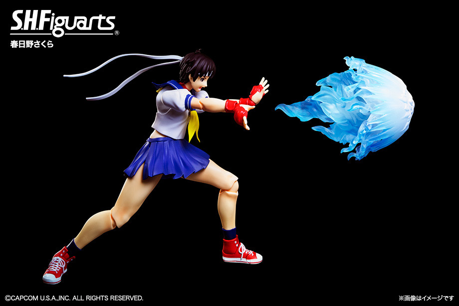 Street Fighter IV - Kasugano Sakura - S.H.Figuarts (Bandai) photo 5