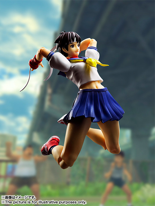 Street Fighter IV - Kasugano Sakura - S.H.Figuarts (Bandai) photo 6
