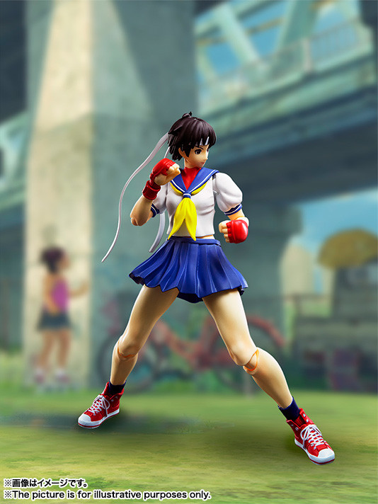 Street Fighter IV - Kasugano Sakura - S.H.Figuarts (Bandai) photo 8