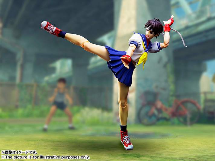 Street Fighter IV - Kasugano Sakura - S.H.Figuarts (Bandai) photo 9