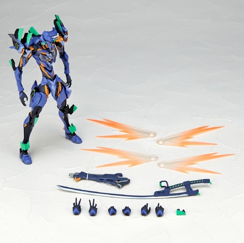 Shin Seiki Evangelion ANIMA - Evangelion Saishuugouki - Evangelion Evolution (EV-017) - Revoltech - Final Model (Kaiyodo) photo 8