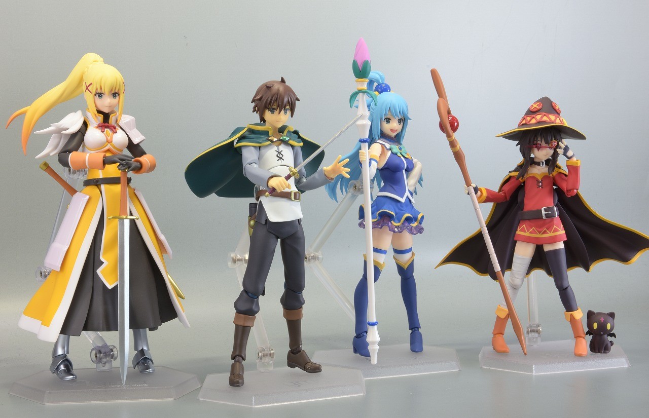 Kono Subarashii Sekai ni Shukufuku o! 2 - Chomusuke - Megumin - Figma (#407) (Max Factory) photo 4