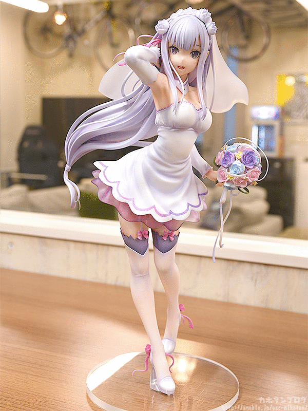 Re:Zero kara Hajimeru Isekai Seikatsu - Emilia - 1/7 - Wedding Ver. (Phat Company) photo 2