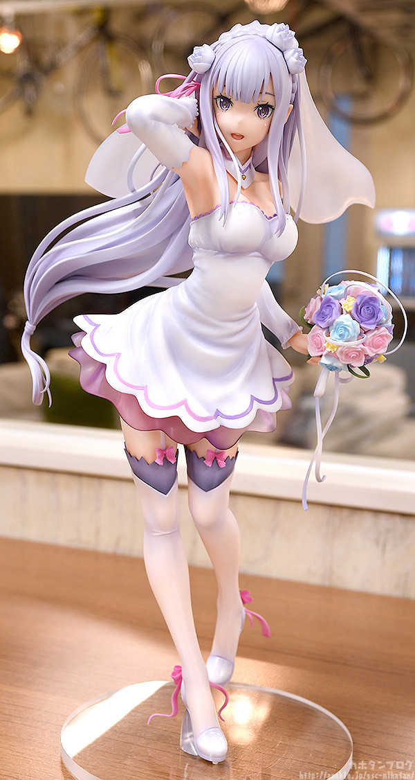 Re:Zero kara Hajimeru Isekai Seikatsu - Emilia - 1/7 - Wedding Ver. (Phat Company) photo 3