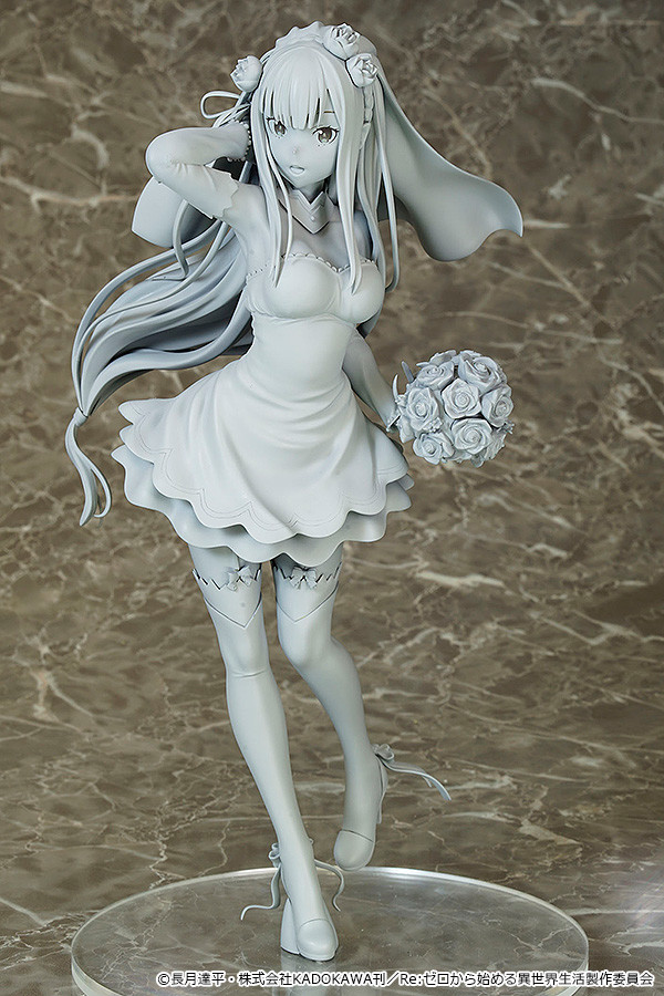 Re:Zero kara Hajimeru Isekai Seikatsu - Emilia - 1/7 - Wedding Ver. (Phat Company) photo 6