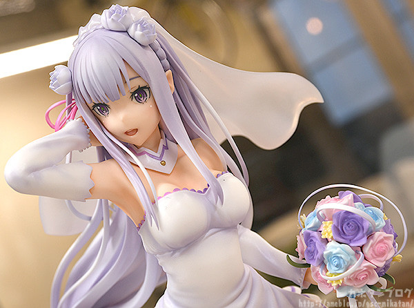 Re:Zero kara Hajimeru Isekai Seikatsu - Emilia - 1/7 - Wedding Ver. (Phat Company) photo 7