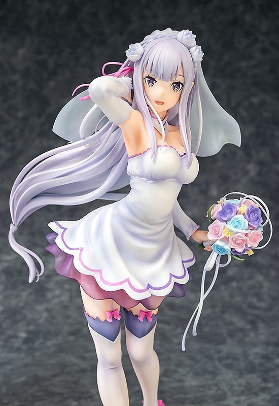 Re:Zero kara Hajimeru Isekai Seikatsu - Emilia - 1/7 - Wedding Ver. (Phat Company) photo 9
