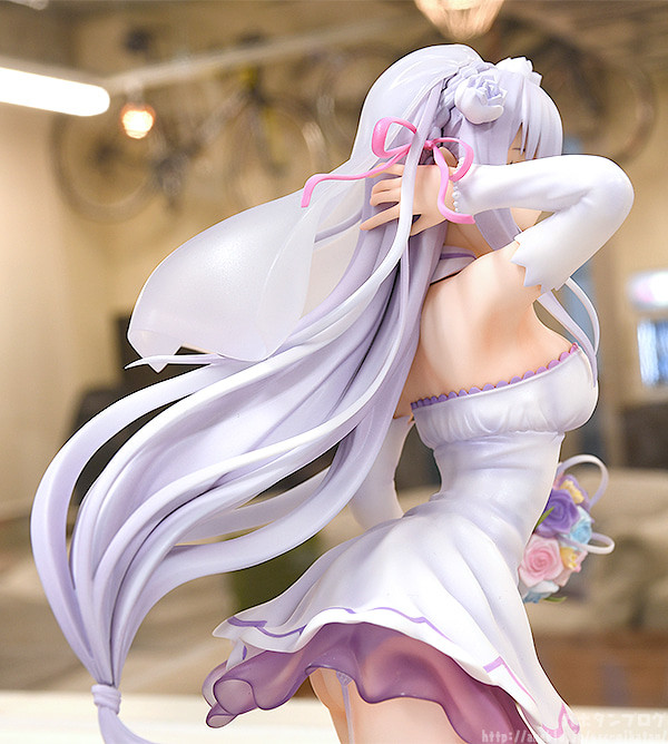 Re:Zero kara Hajimeru Isekai Seikatsu - Emilia - 1/7 - Wedding Ver. (Phat Company) photo 10
