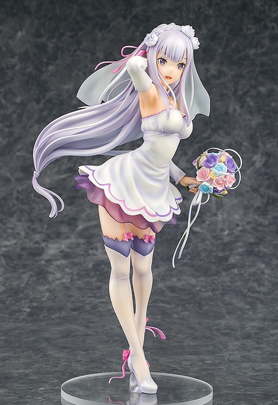 Re:Zero kara Hajimeru Isekai Seikatsu - Emilia - 1/7 - Wedding Ver. (Phat Company) photo 13