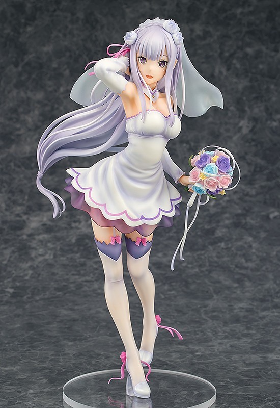 Re:Zero kara Hajimeru Isekai Seikatsu - Emilia - 1/7 - Wedding Ver. (Phat Company) photo 14
