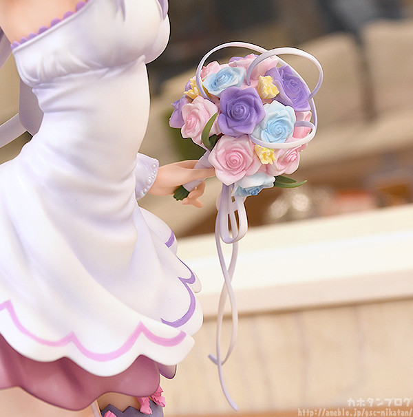 Re:Zero kara Hajimeru Isekai Seikatsu - Emilia - 1/7 - Wedding Ver. (Phat Company) photo 15