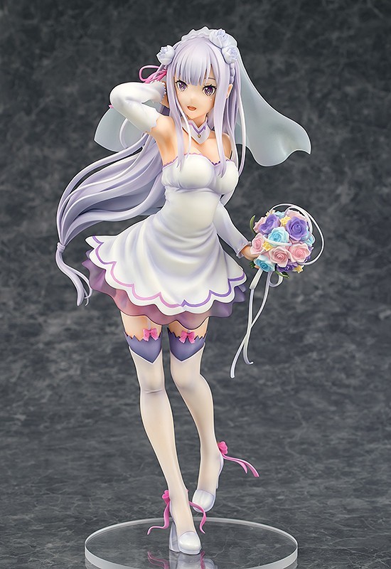 Re:Zero kara Hajimeru Isekai Seikatsu - Emilia - 1/7 - Wedding Ver. (Phat Company) photo 18
